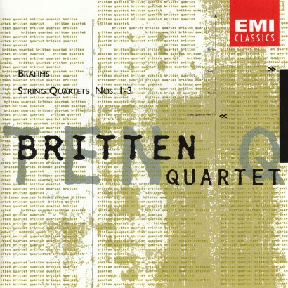 BRAHMS: STRING QUARTETS NOS. 1-3 Released: May 1995 Performer: The Britten Quartet Composer: Johannes Brahms