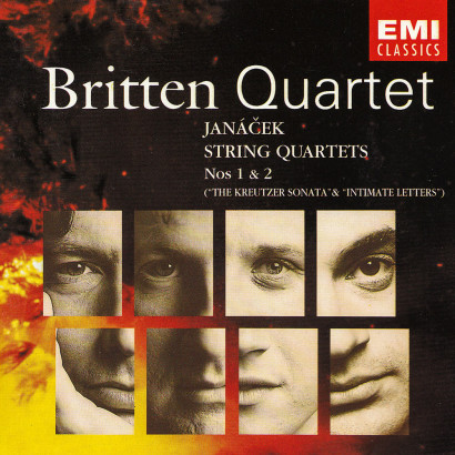 JANÁČEK: STRING QUARTETS ETC Released: May 1993 Performer: The Britten Quartet Composer: Janáček