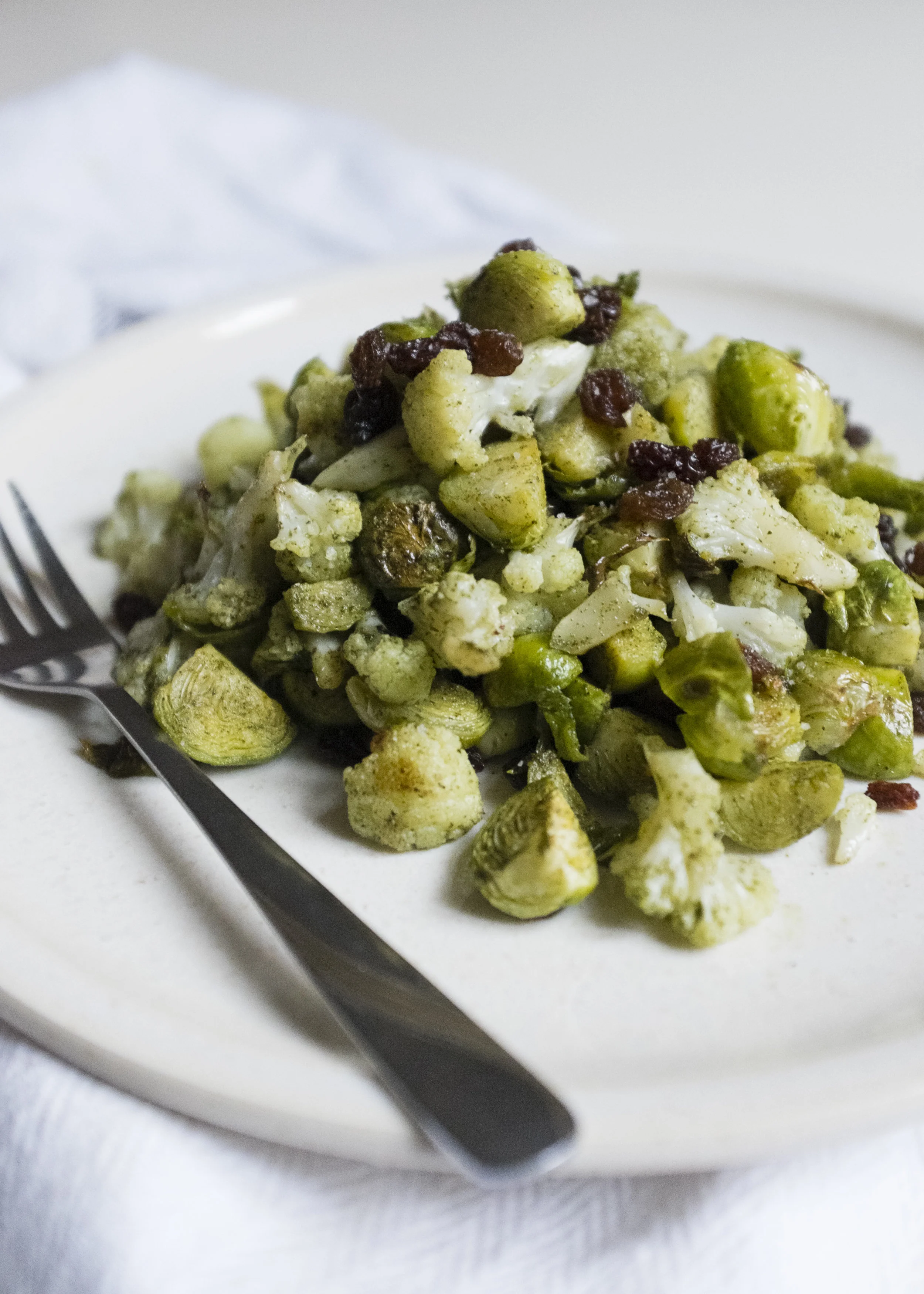 Roasted Moringa Brussel Sprouts