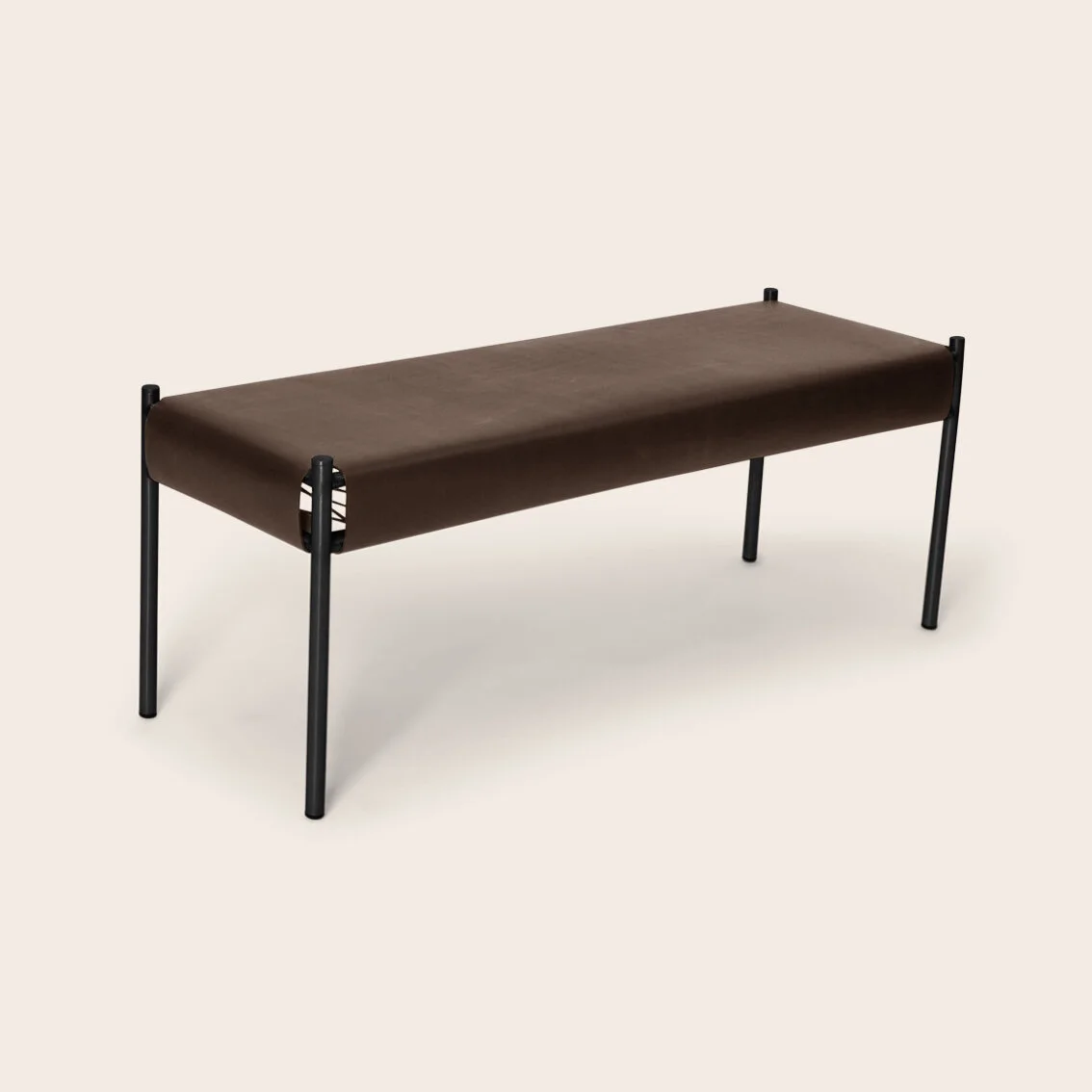 DAY BENCH, mocca leather, black steel copy.jpg
