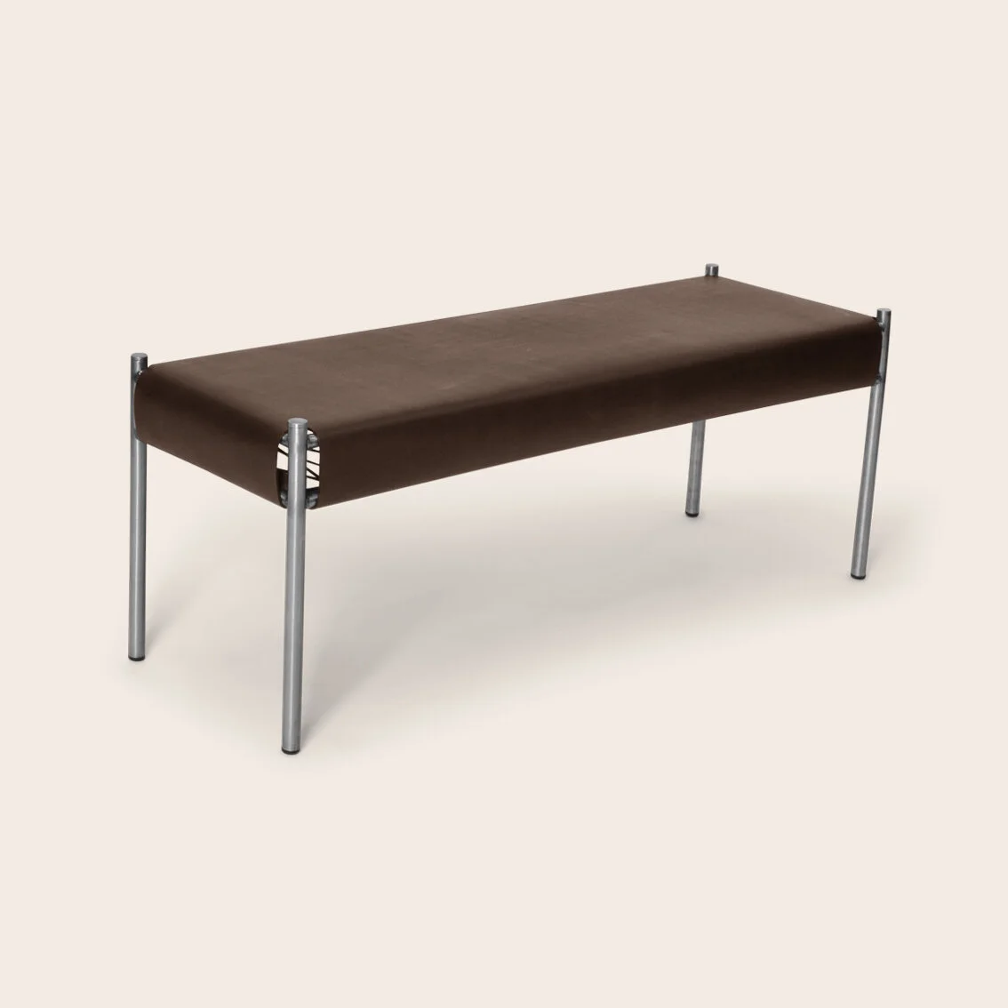 DAY BENCH, mocca leather, stainless steel copy.jpg