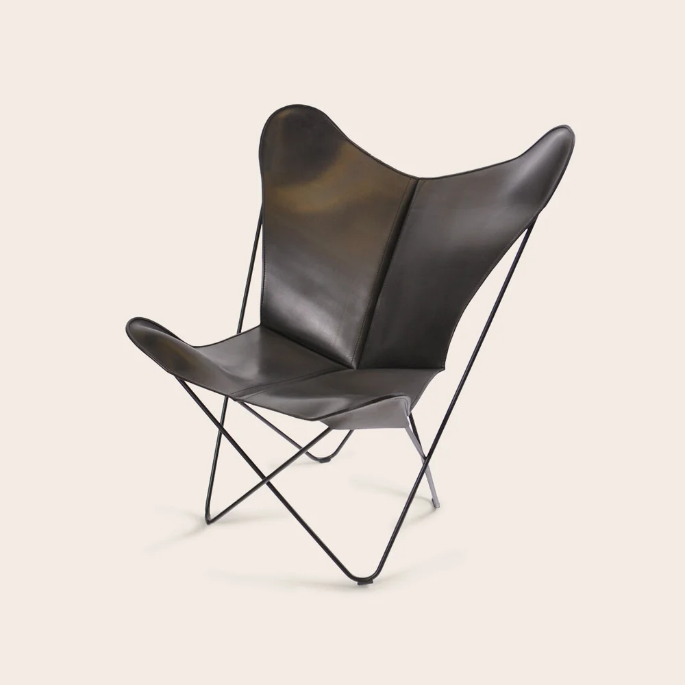 PAPILLON Chair - Iconic Danish Leather Lounge Chair — OXDENMARQ