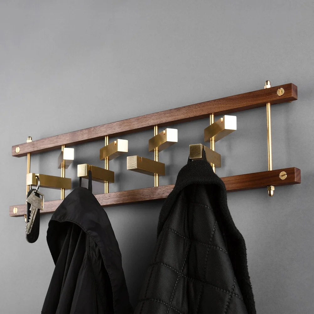 coat rack walnut