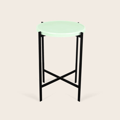 Small Deck Porcelain Celadon Green Oxdenmarq Small Deck Porcelain Celadon Green, Lime Green Metal Side Table