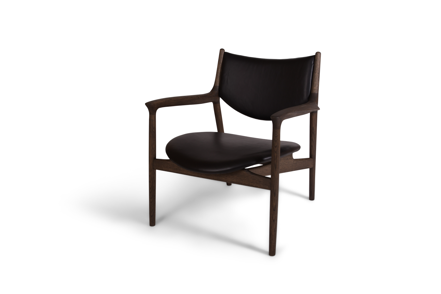 THE DANISH Chair - Wooden Lounge Chair — OXDENMARQ