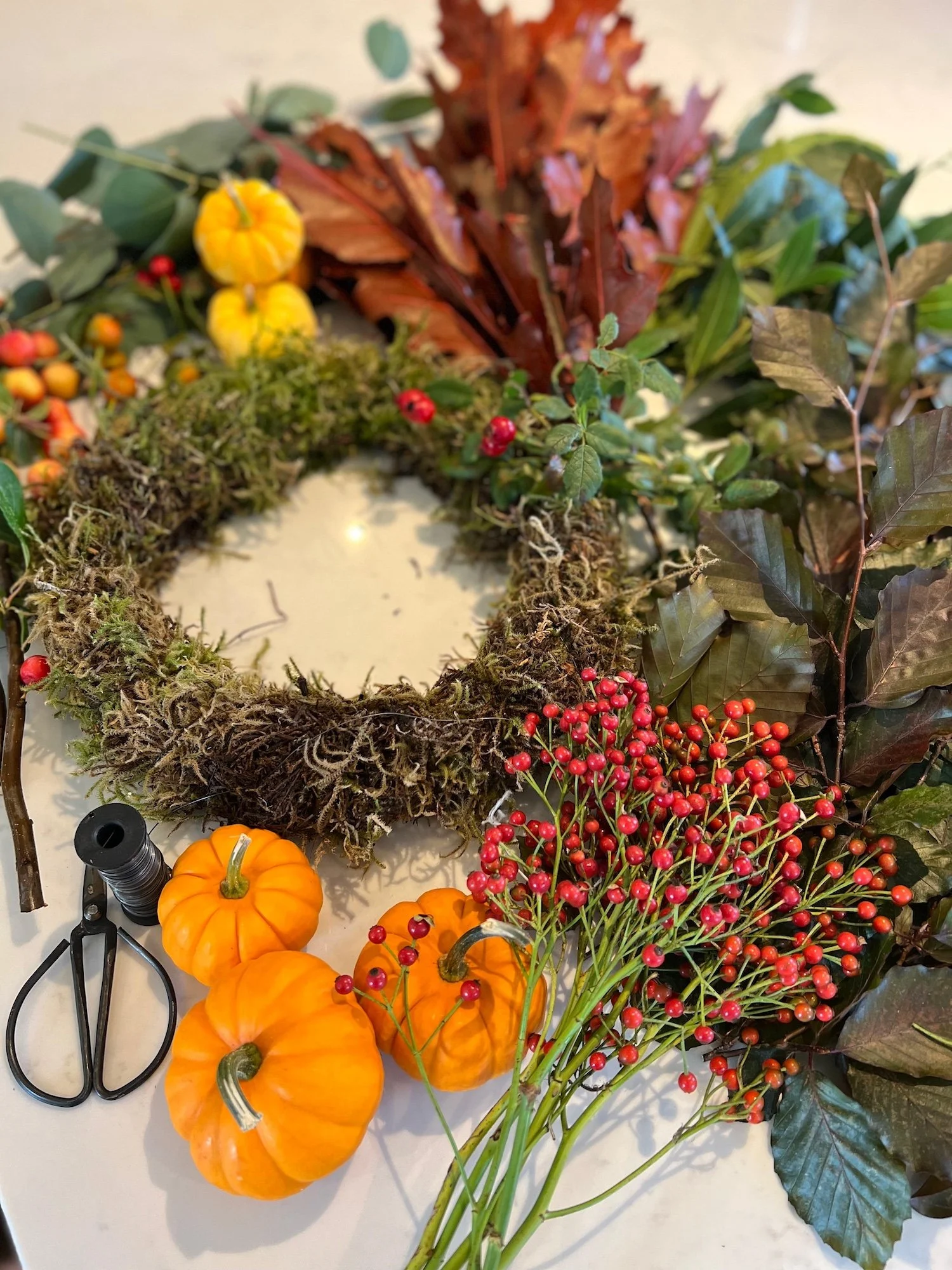 Autumn Wreath Making & Dinner