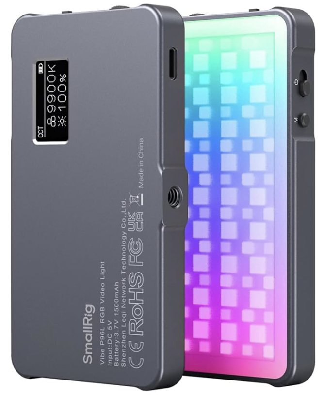 Gear Review: SmallRig Vibe P96L RGB Video Light