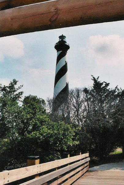 Cape Hatteras Lighthouse, Framed View