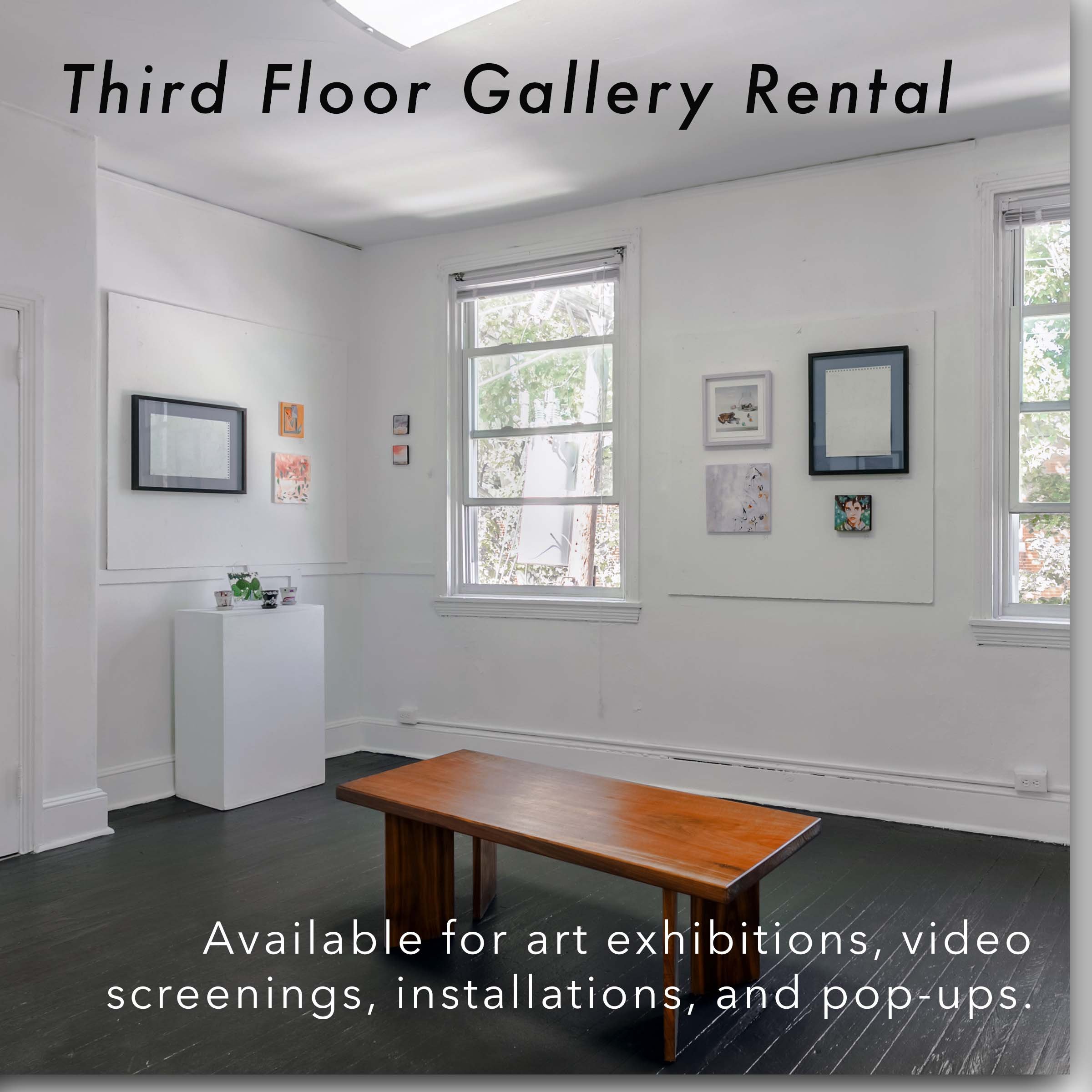 3rd Floor Gallery Rental