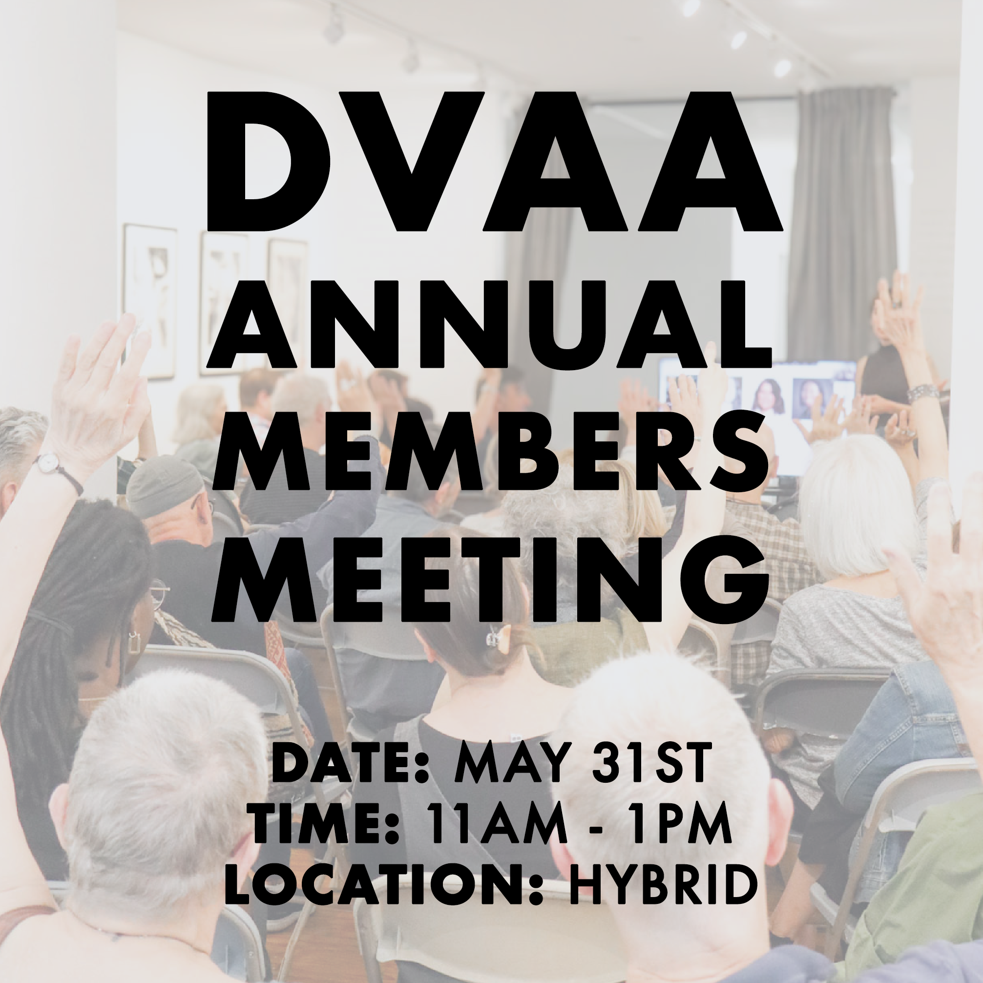 Annual DVAA Membership Meeting
