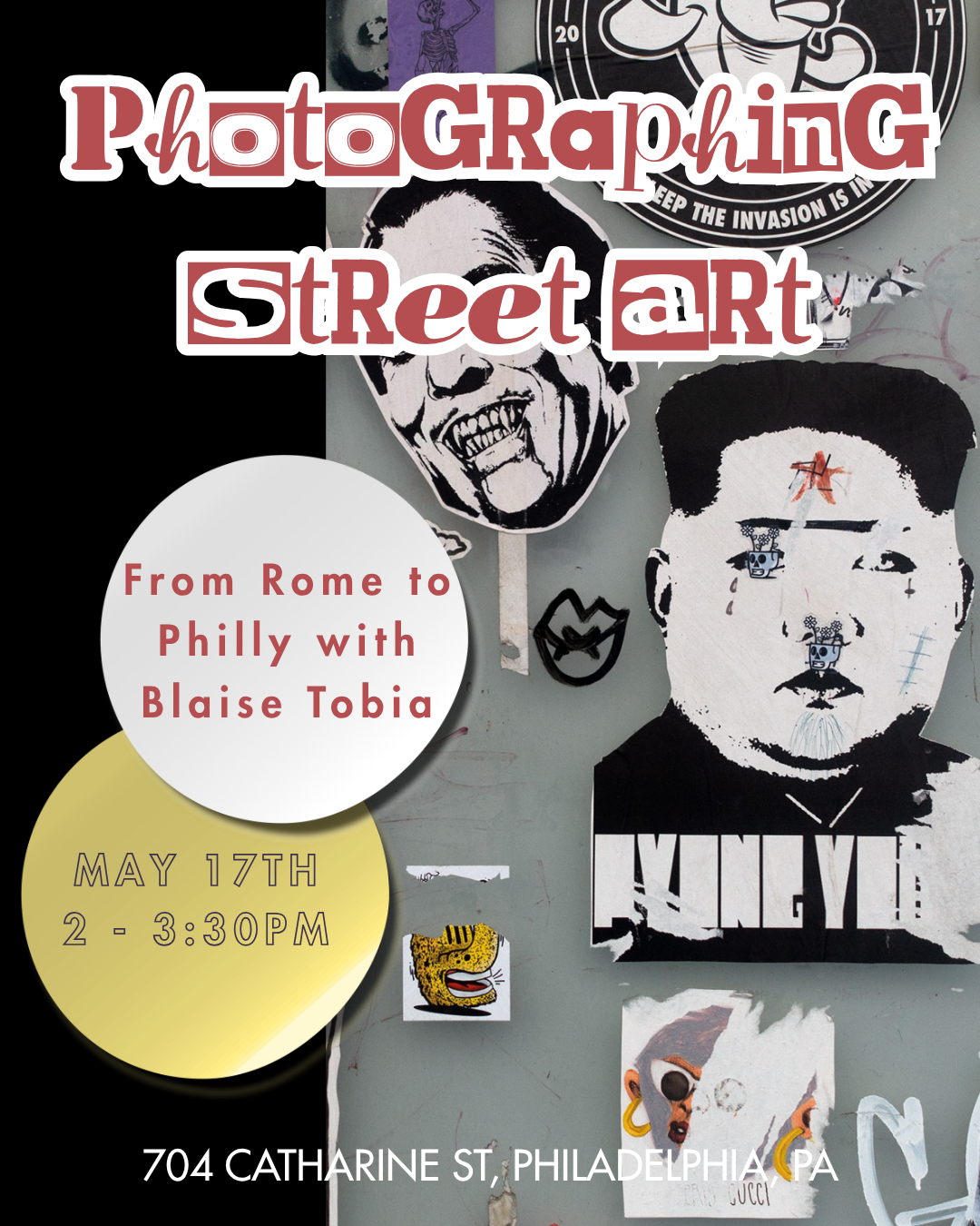 Photographing Street Art: from Rome to Philadelphia