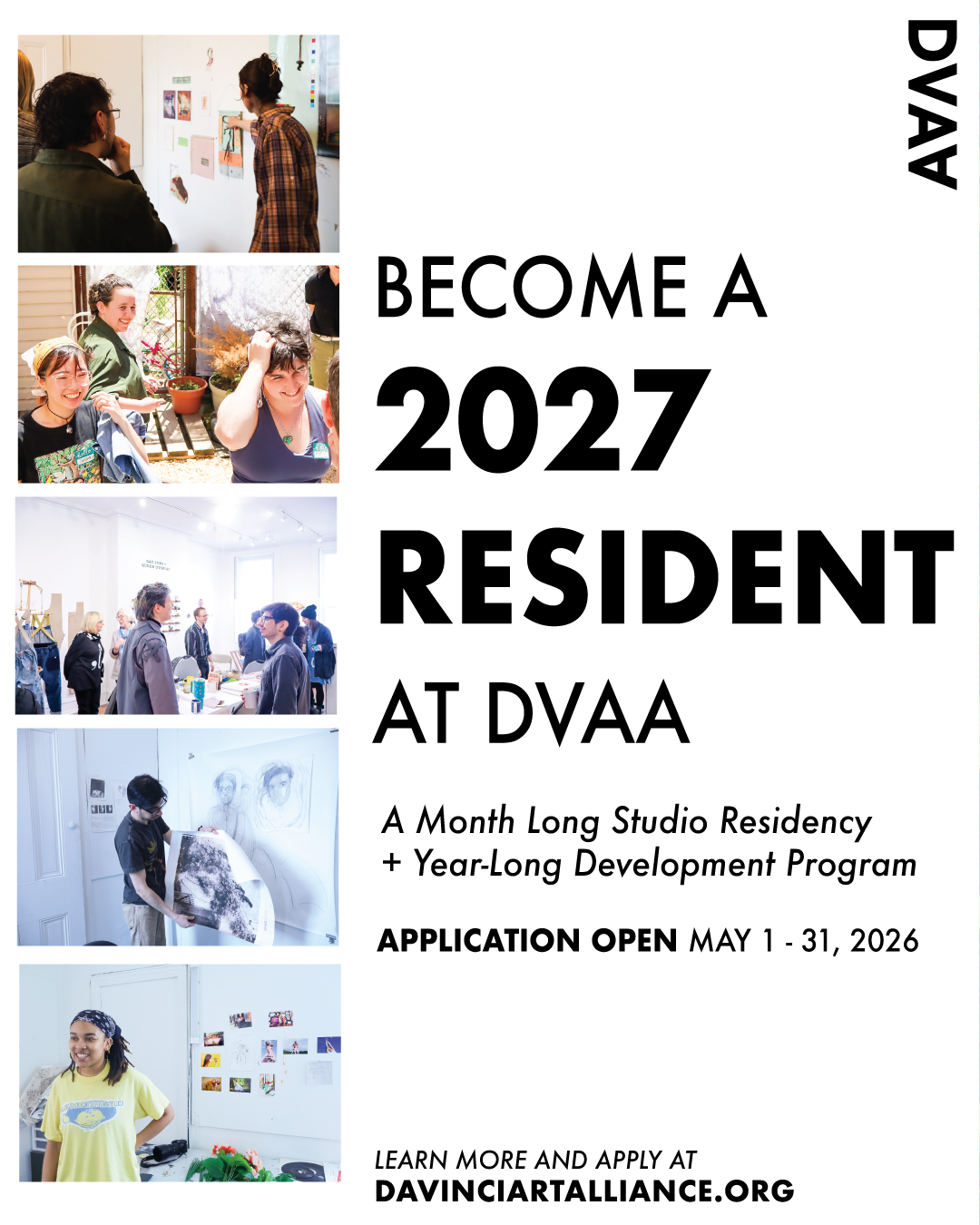 APPLICATIONS DUE MAY 31ST