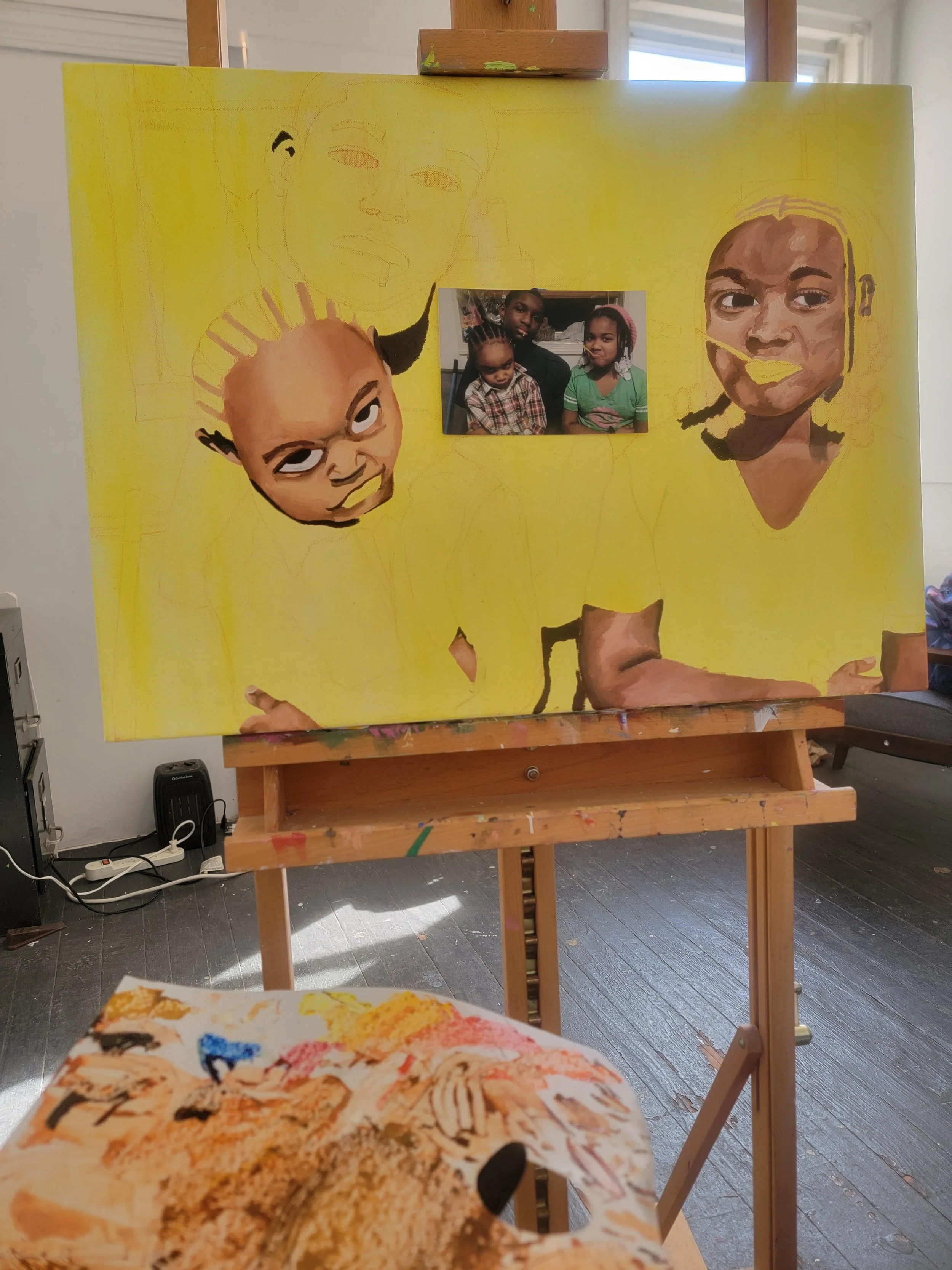 Open Studio with May Resident Jayana China 