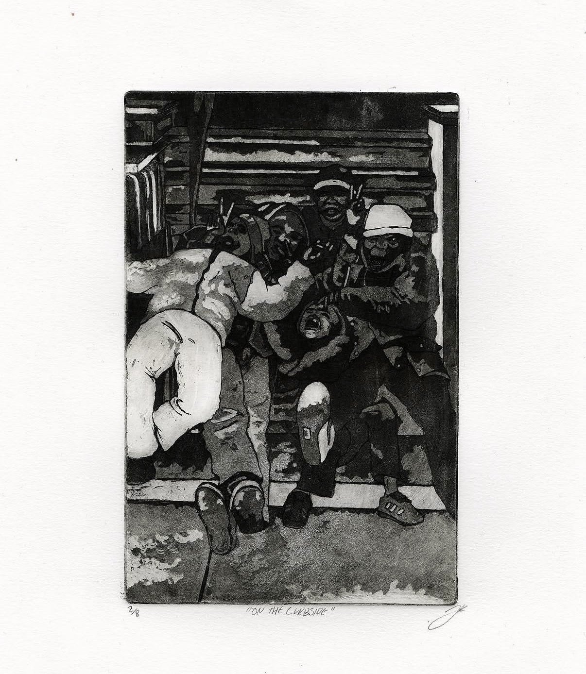 _On the Curbside_ aquatint etching,2022.jpg