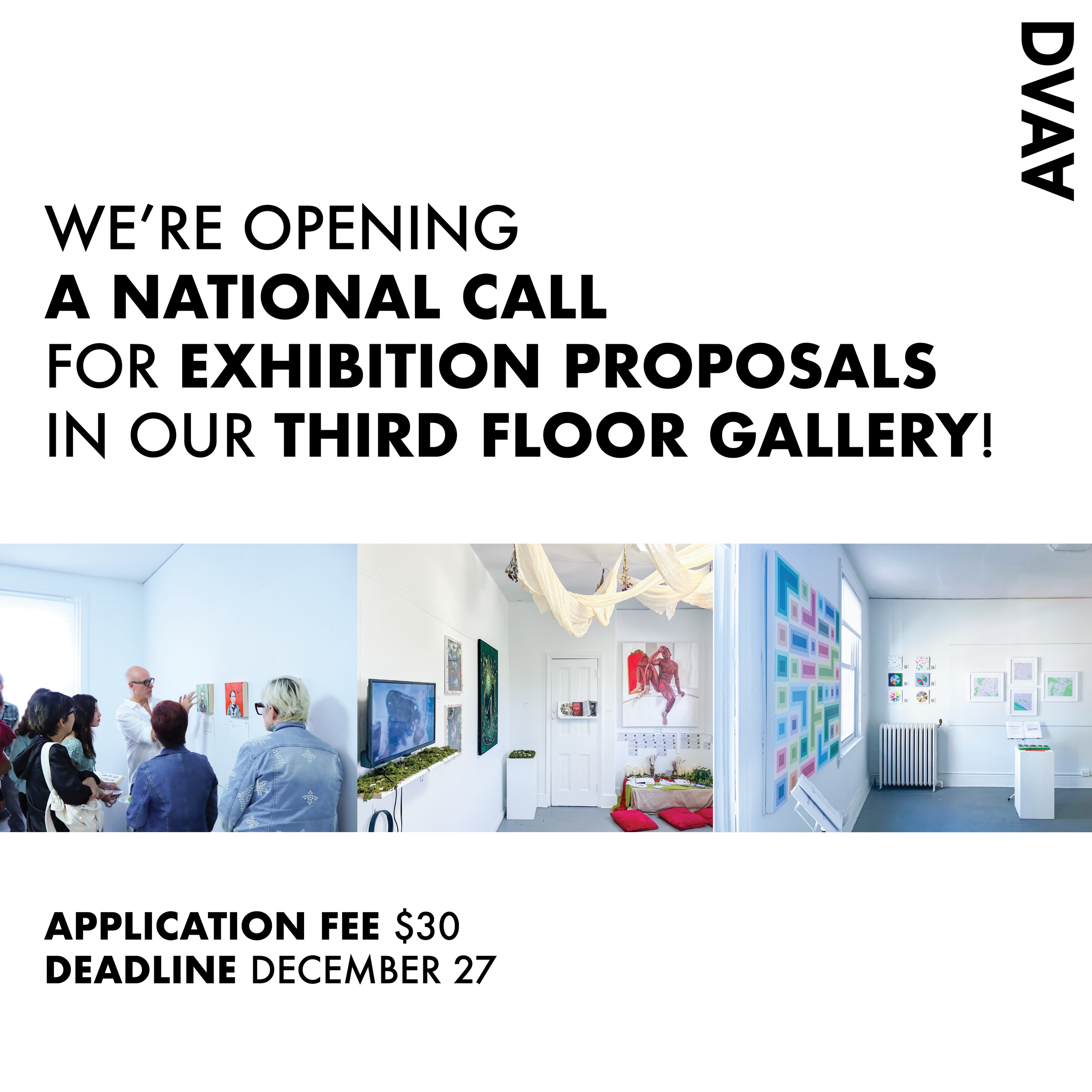 3rd Floor Solo Exhibition Open Call Fee