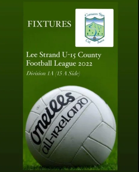 U15 County League Fixtures