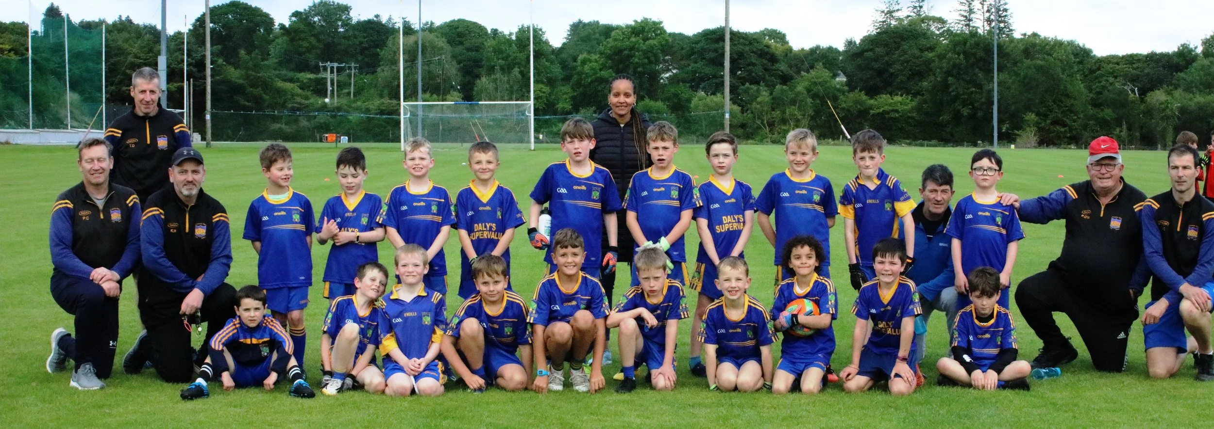 U9 boys welcome Fossa GAA