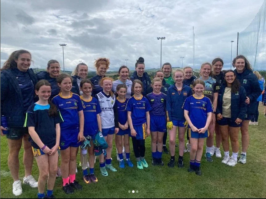 U12s celebrating 50 years of the LGFA