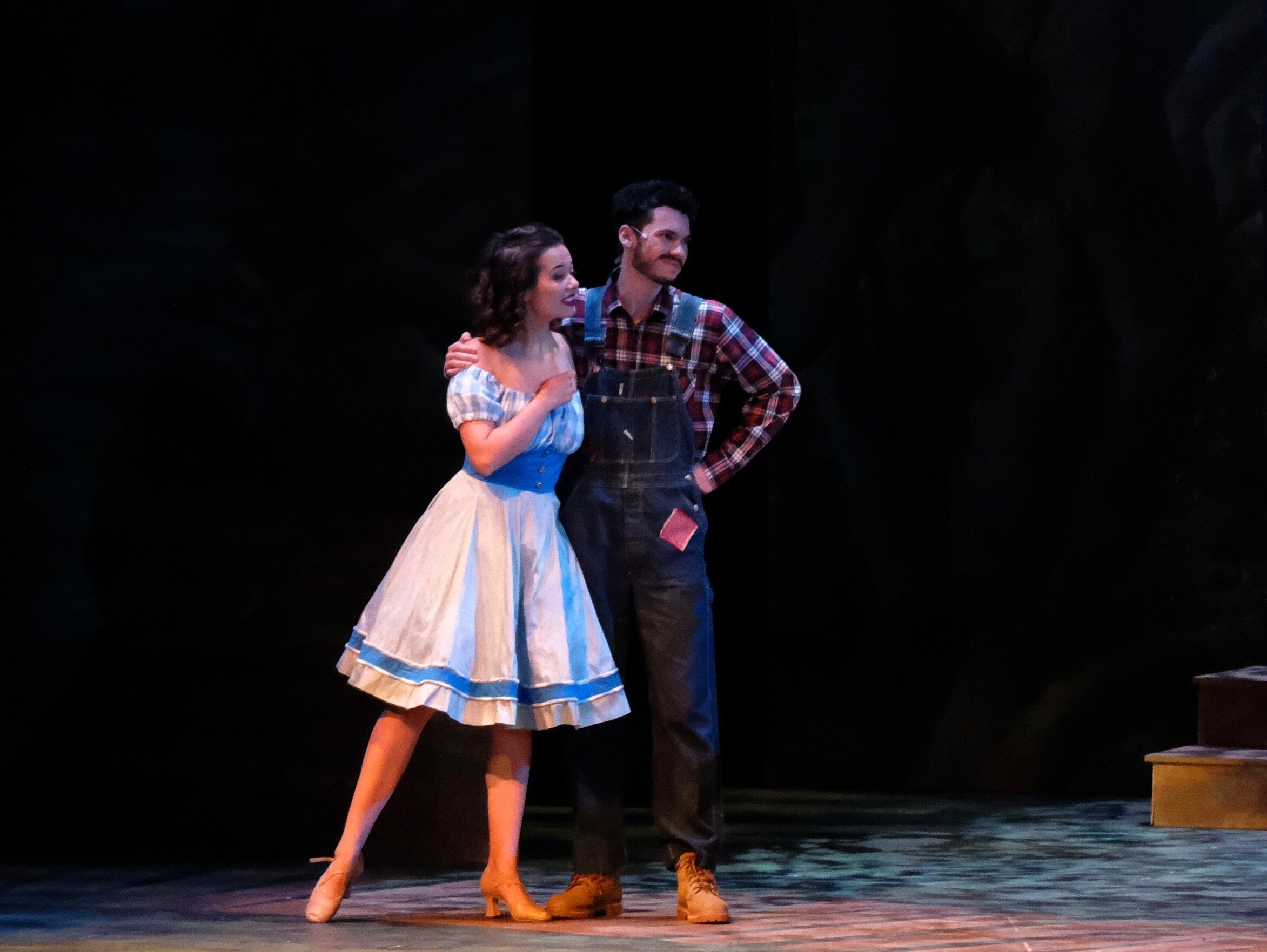 Maggie Ek in Big Fish at Otterbein University.