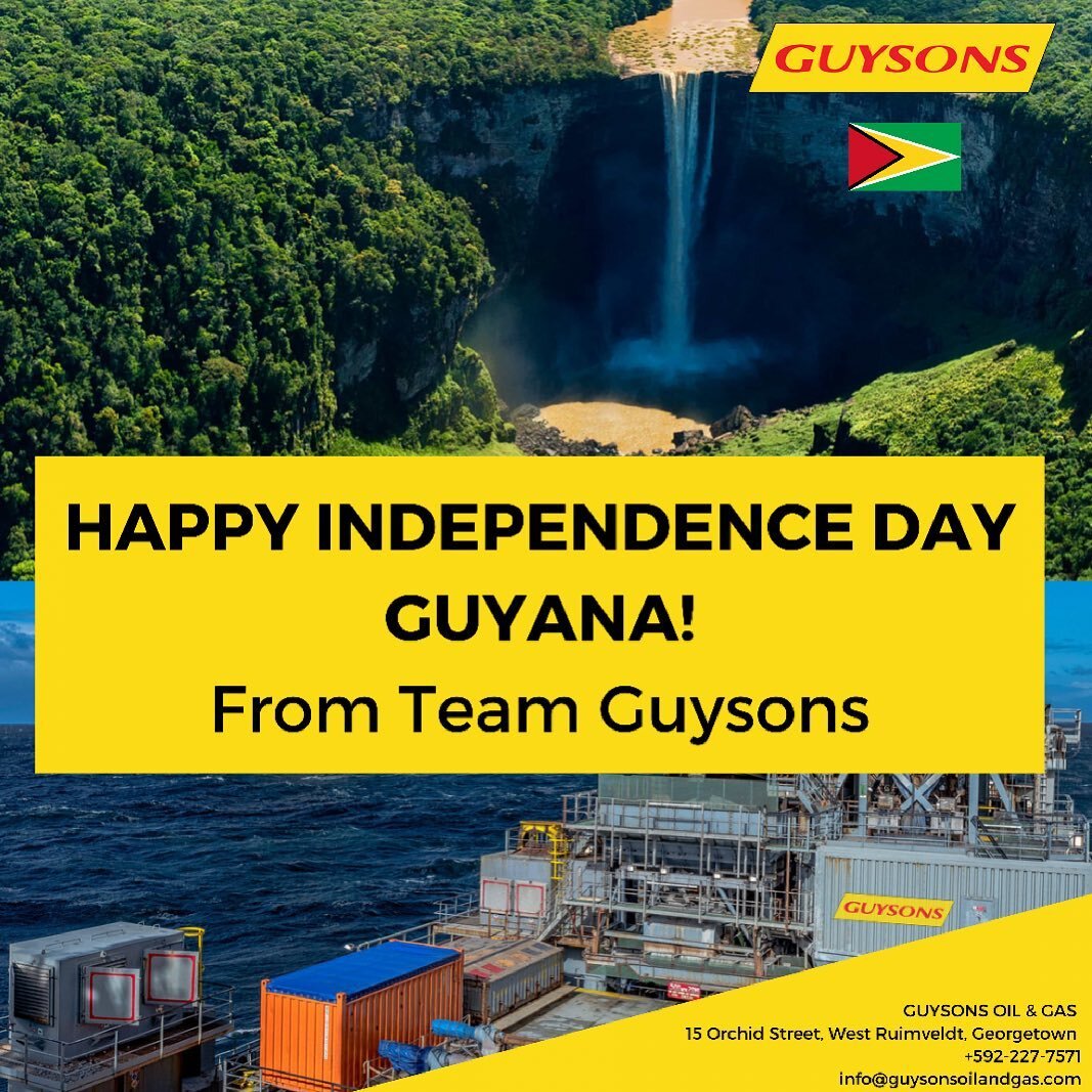 One People, One Nation, One Destiny - Happy 55th Independence Day Guyana! 🇬🇾