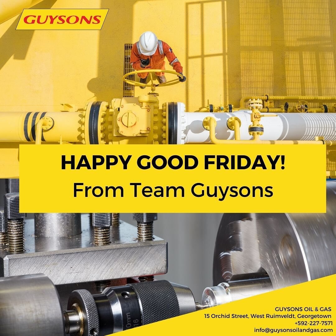 Happy Good Friday - From Team Guysons. 🇬🇾