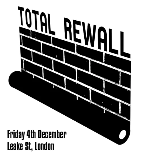The thirty-two TOTAL REWALL photographers will be posting up giant photographs on the walls of the famous Leake St Tunnel in South London. Each image represents the individual photographer’s concept of walls and surfaces capital that are out-of-bounds to street artists, graffiti writers and creative types of every caliber. The photographs will become canvasses, and anopen invitation is extended to everyone who feels they would like to contribute to the project by stenciling, spraying or drawing on them in a way that adds to or changes the original image.