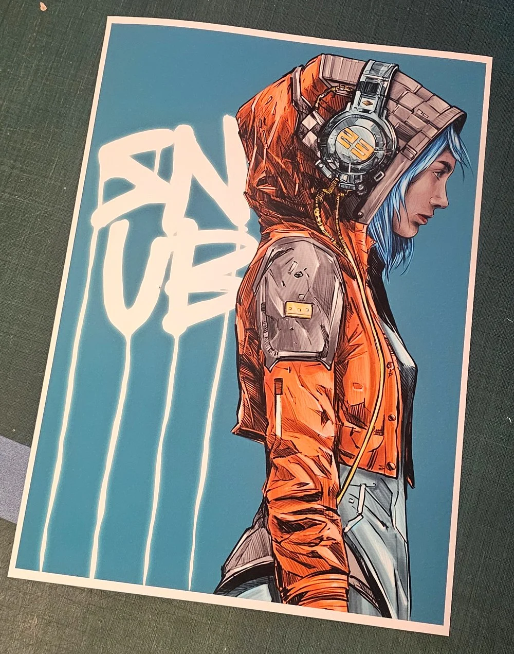 NOISE IN THE DATA Giclée print