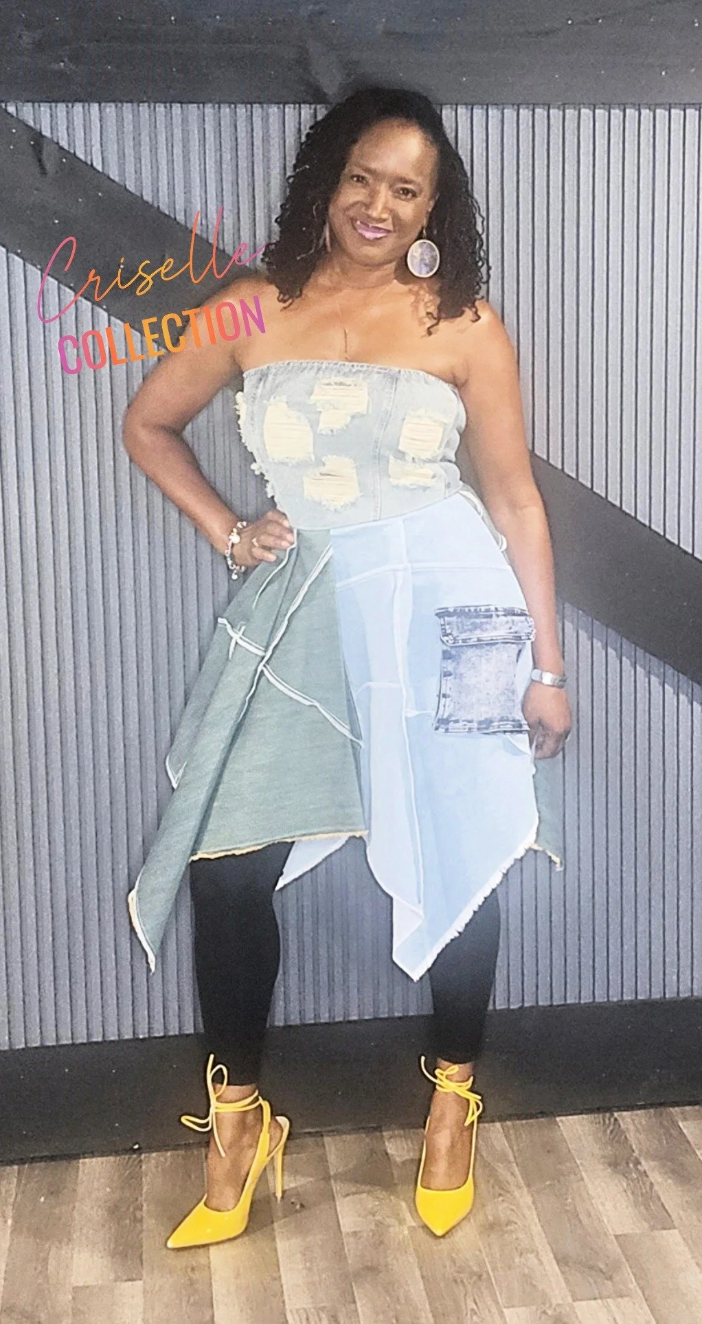 All Around Denim Chic Sun Dress  (SOLD)