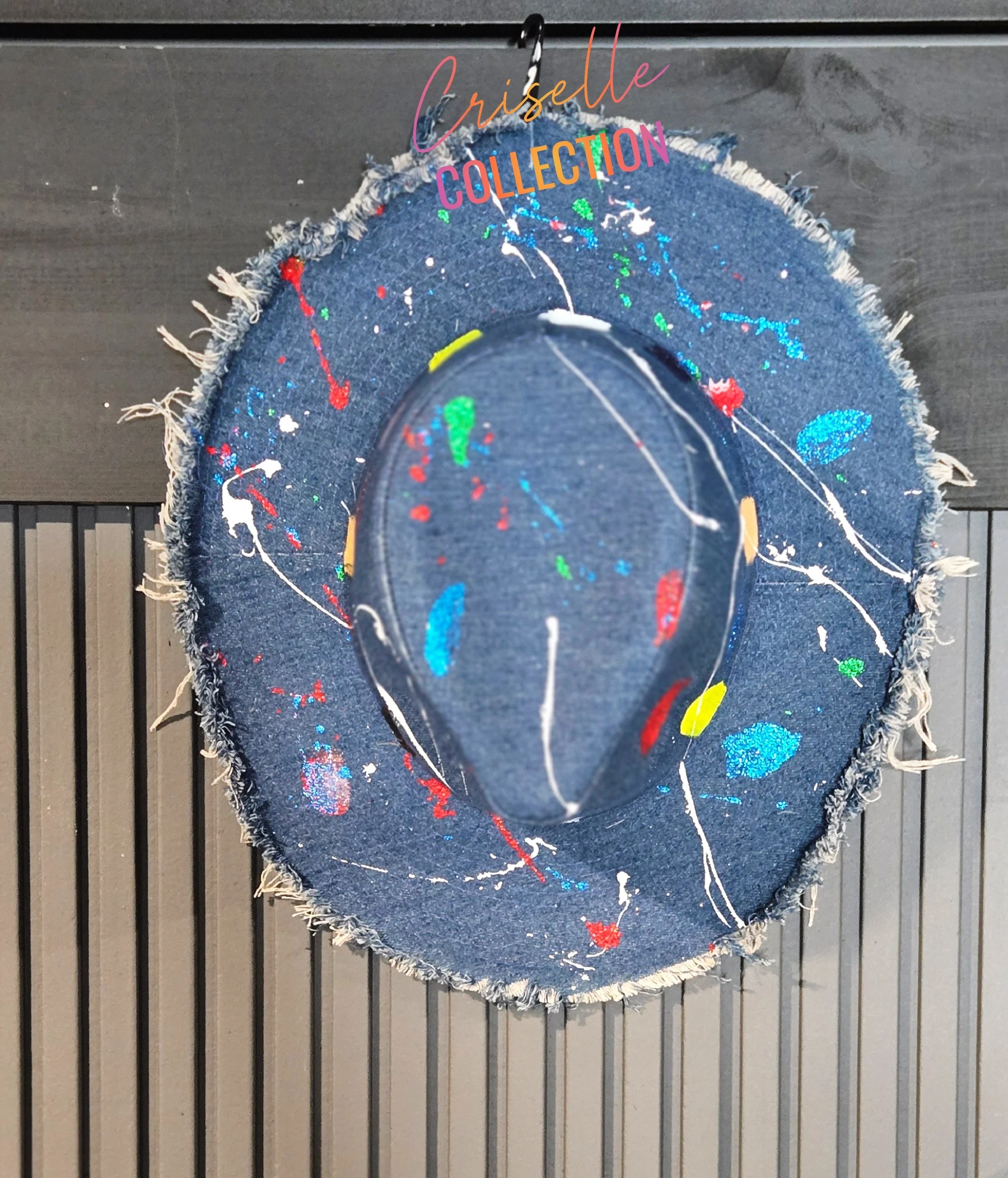 She Painted Me Denim Hats