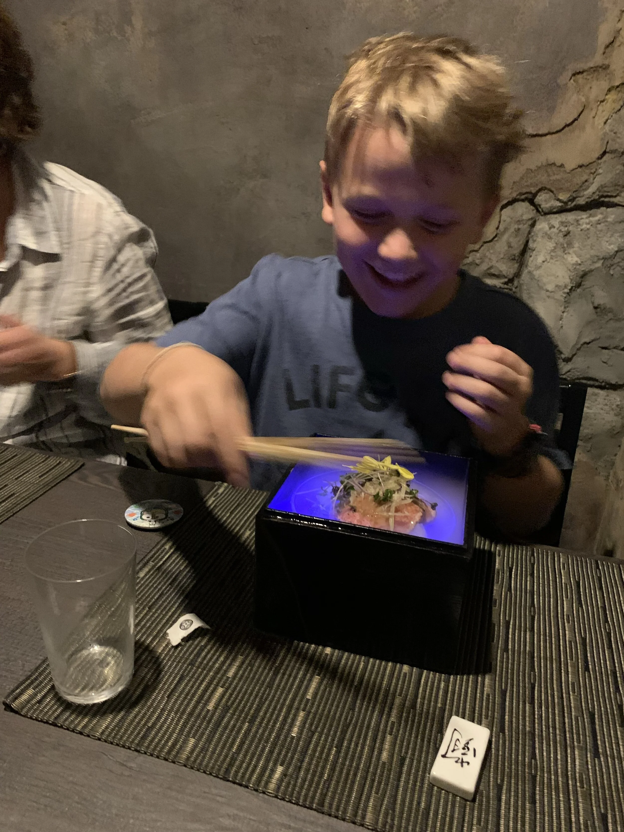 More raw fish surprises 
