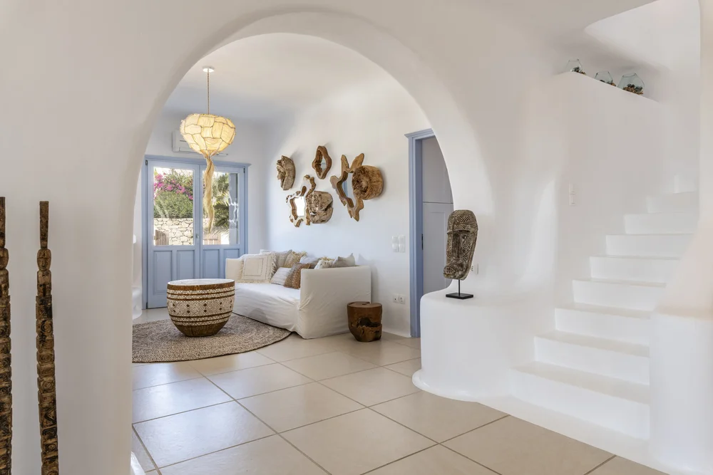 Living room of Villa Ioli
