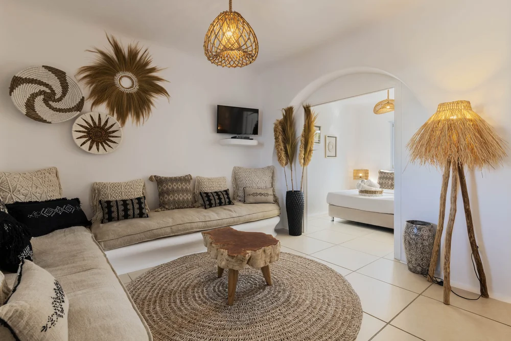 Living room of Villa Lito