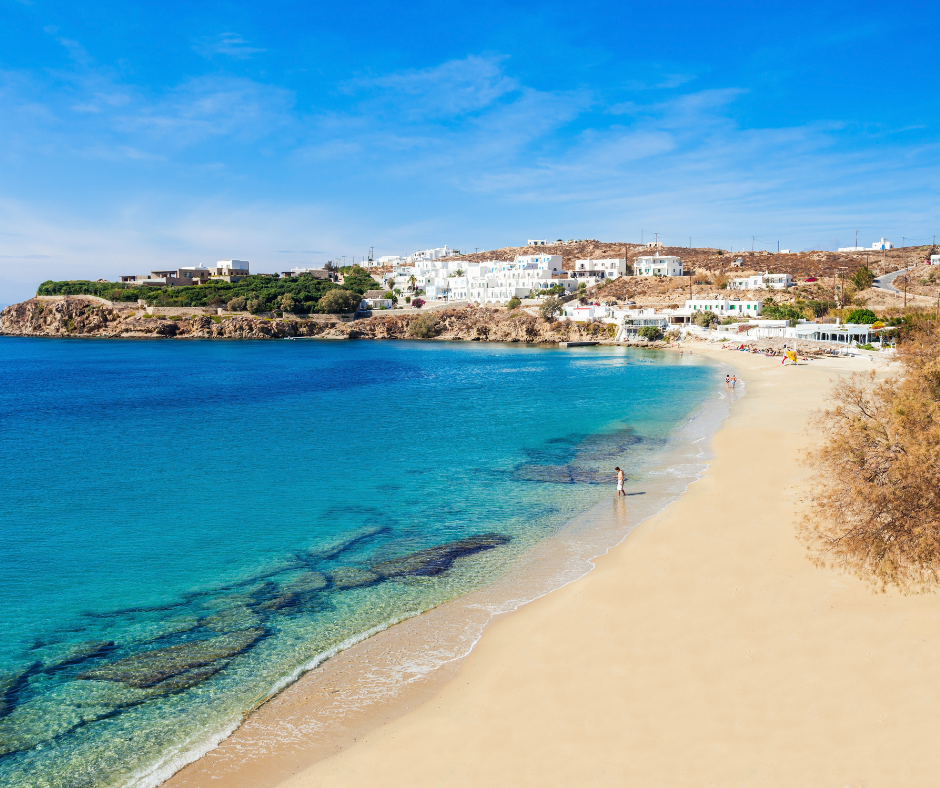 Best beaches for locals in Mykonos