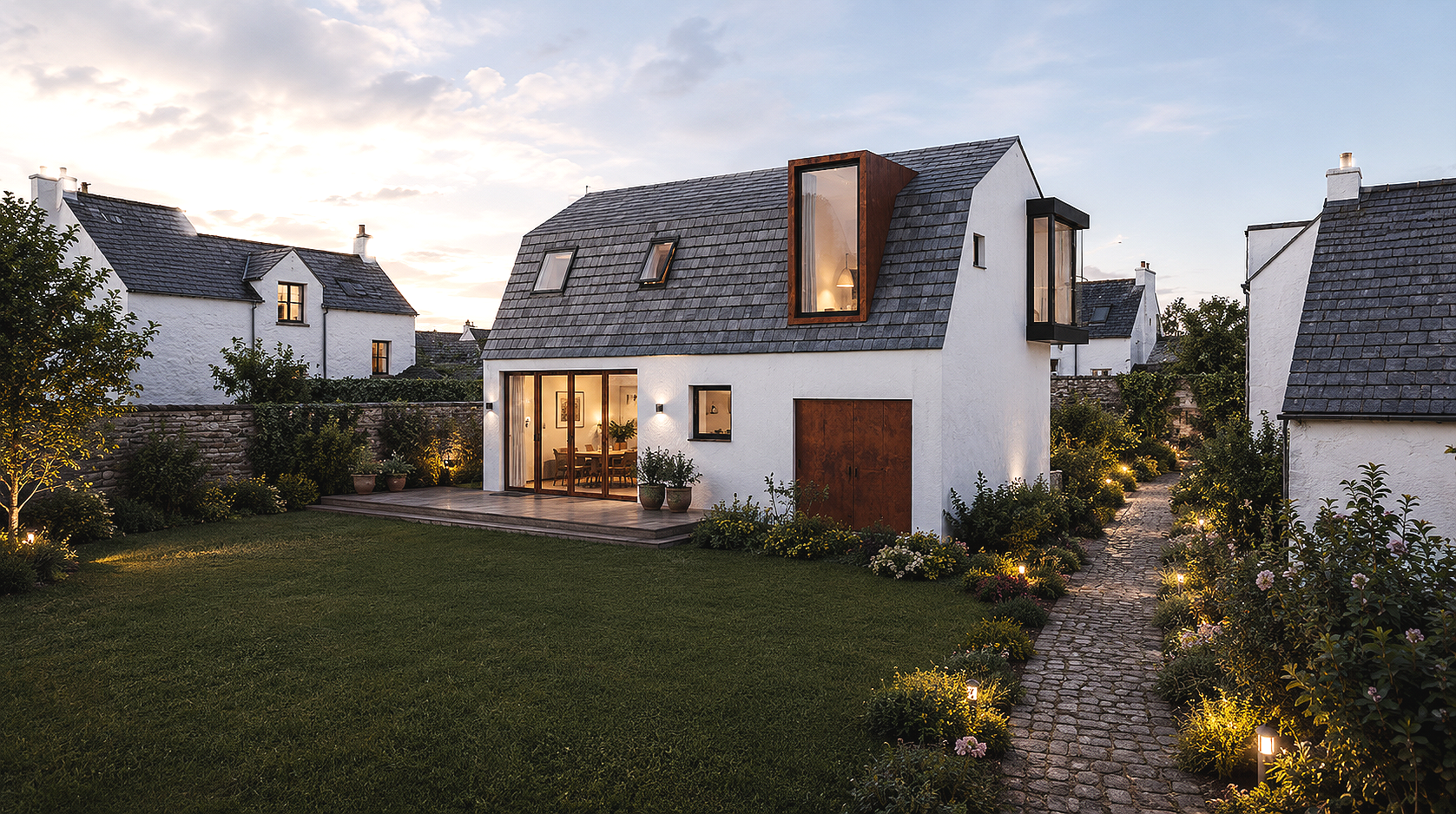 Contemporary+eco+home+overlooking+landscaped+gardens+with+cobbled+pathways+and+panoramic+views+towards+the+North+Sea.png