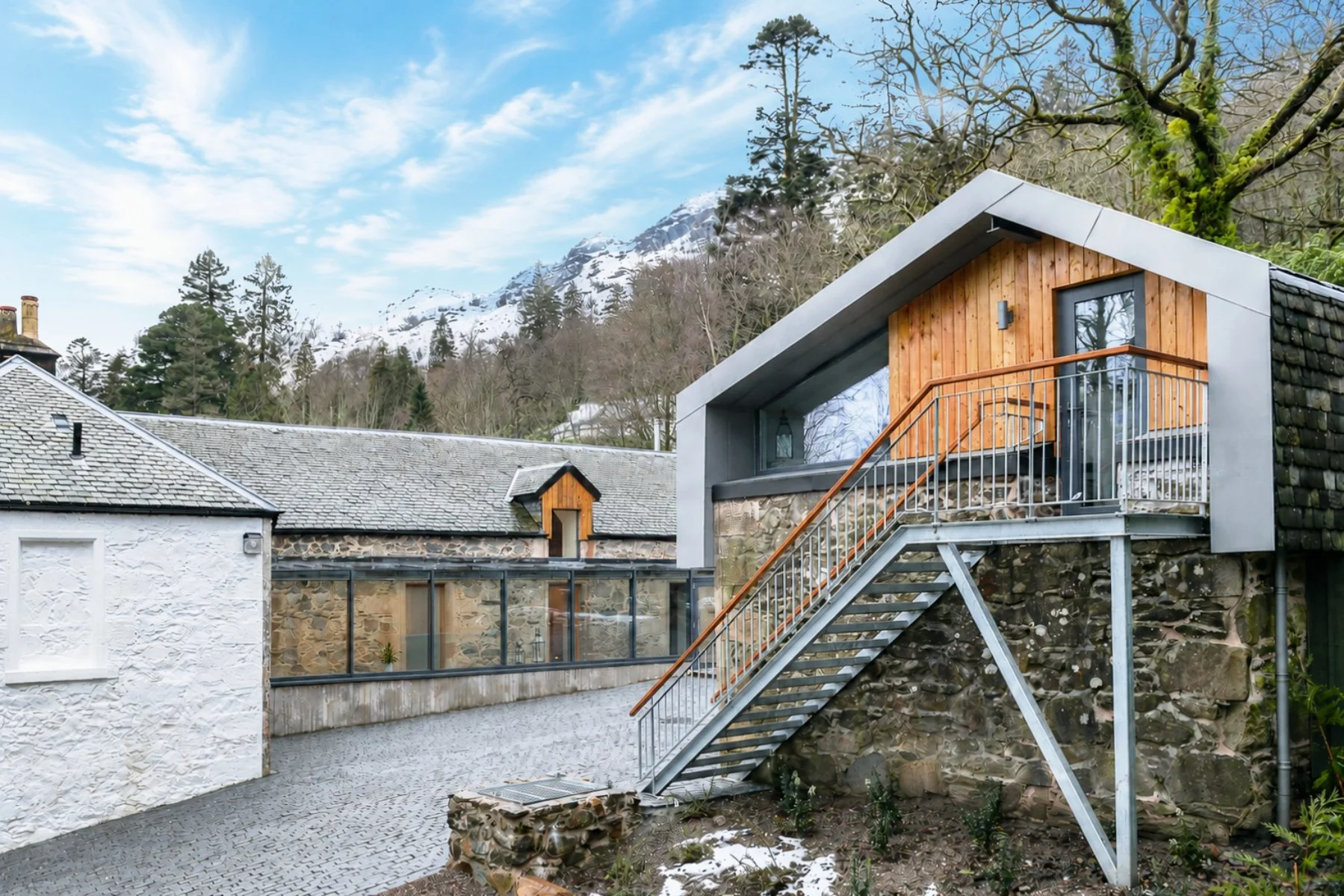 Stuckdarach estate loch lomond cosnervation residential listed builing axn architecture  slate timber stone concrete glass (2).jpg