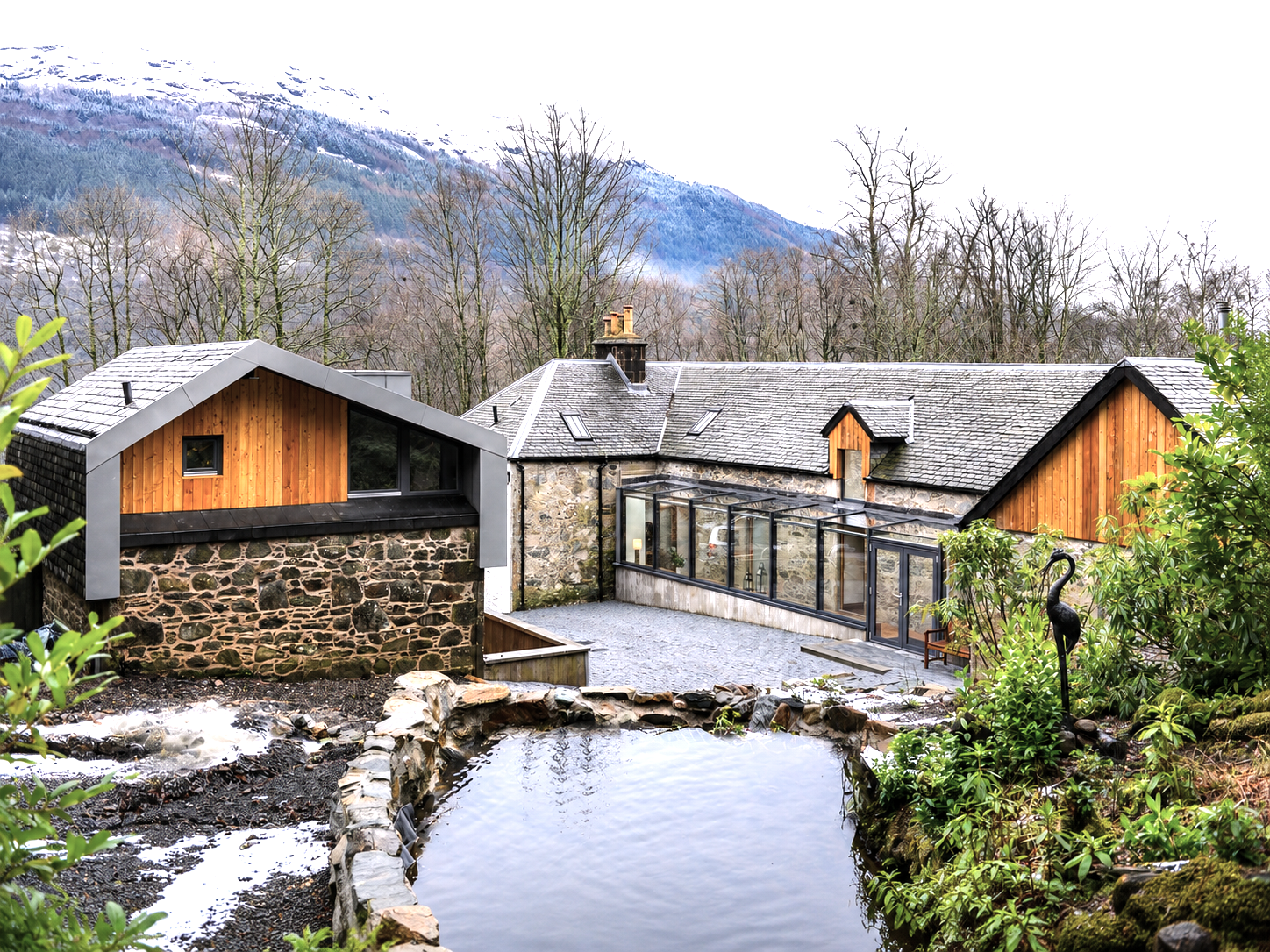 Stuckdarach estate loch lomond cosnervation residential listed builing axn architecture.png