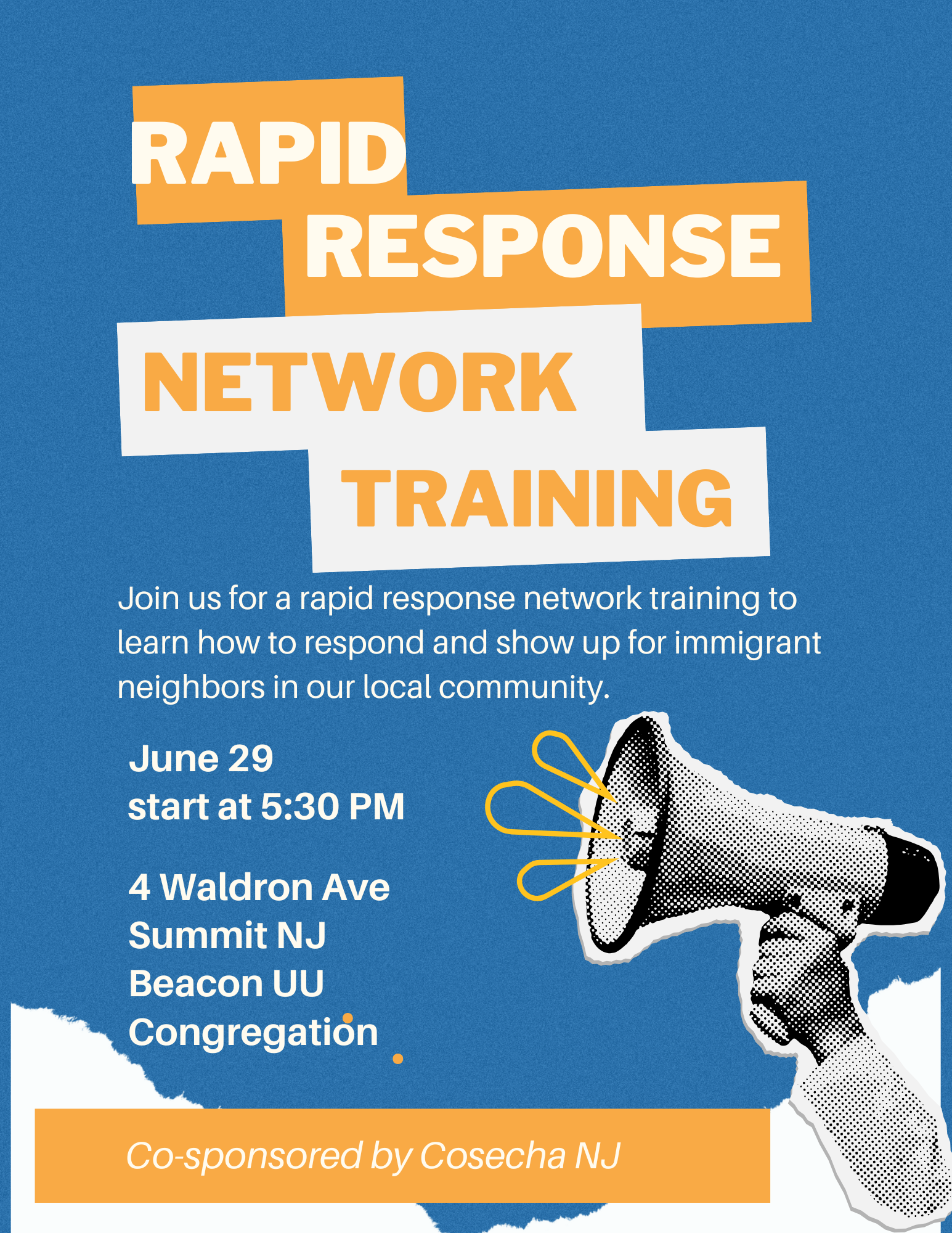 Rapid Response Network Training