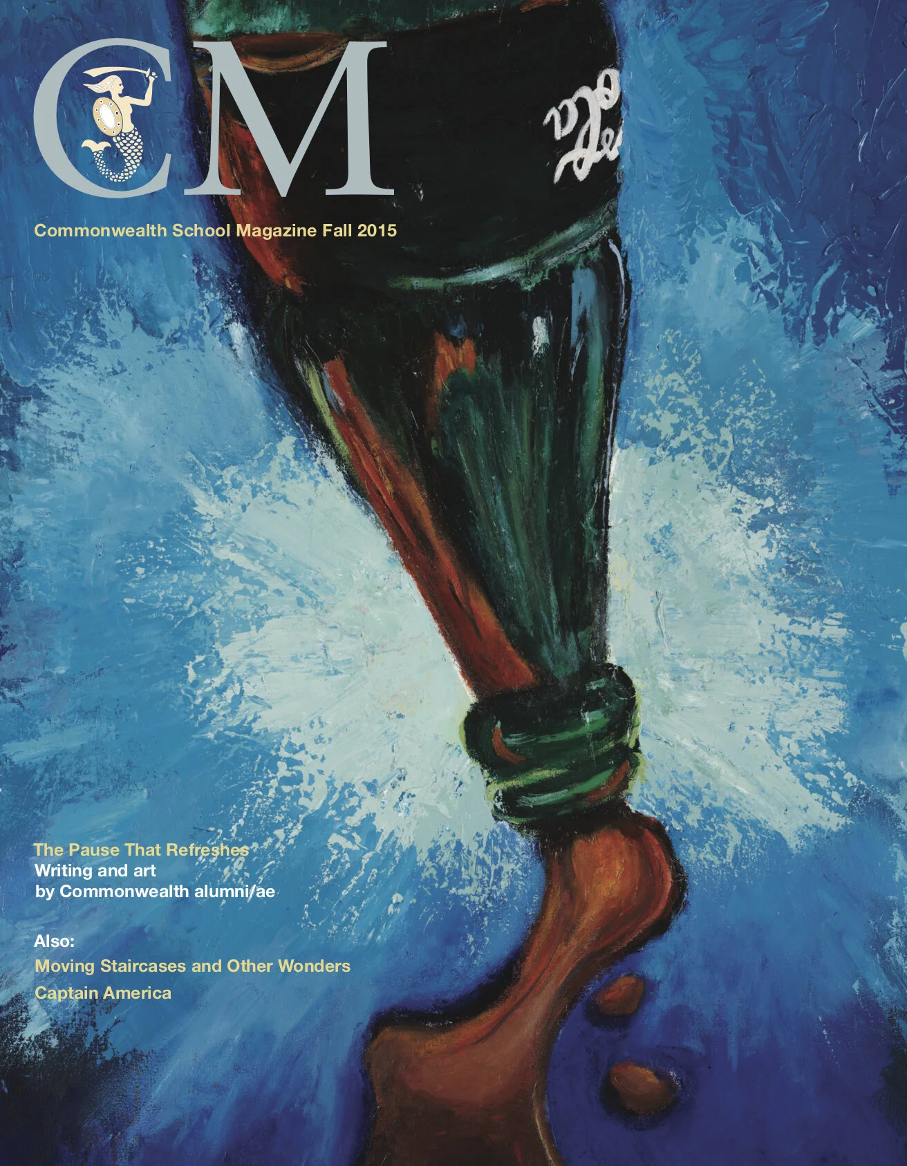  Design by  Jeanne Abboud . Painting by student Georgia Adamson. 