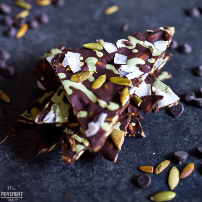 Healthy Holiday Bark