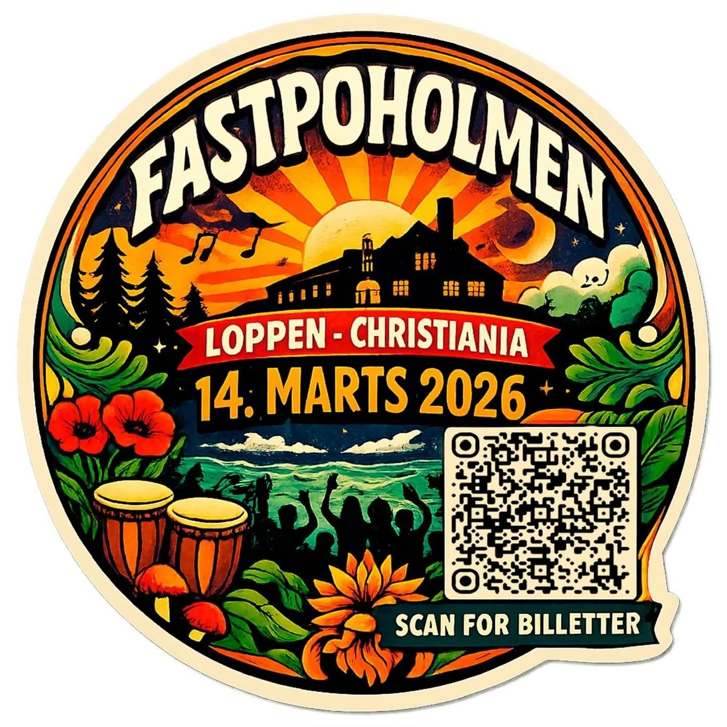 Hvis du har v&aelig;ret der f&oslash;r, ved du hvad det er.
Hvis ikke, s&aring; er det p&aring; tide.

FASTPOHOLMEN p&aring; LOPPEN
14/3 2026
Billetter: QR 🖤🔥