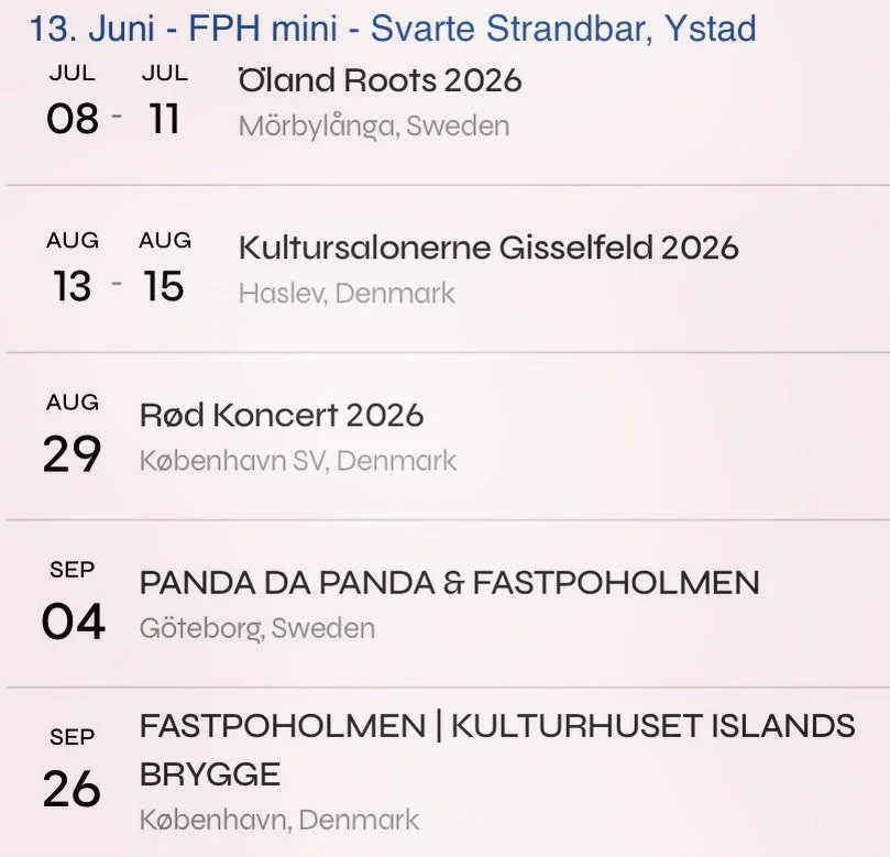 @kultursalonernegisselfeld og @svartestrandbar skulle ogs&aring; lige med  p&aring; listen &hearts;️
