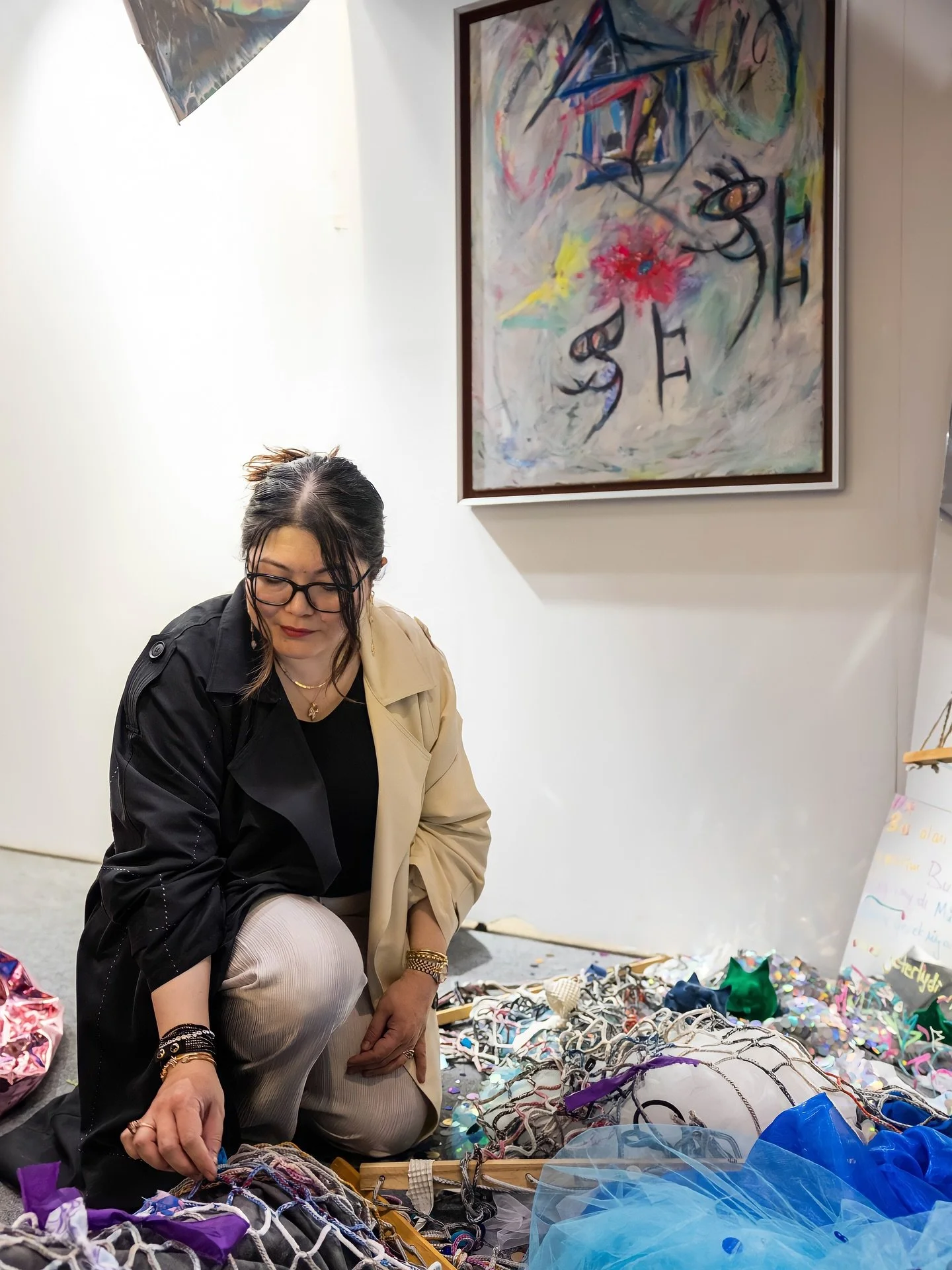 &ldquo;What Remains&rdquo; -From my &lsquo;Inscriptions of a Dreamed Existence&rsquo; series, exhibited as part of Hiromita Project&rsquo;s installations at ArtAnkara and ArtContact Istanbul Fairs this year.

&ldquo;What Remains&rdquo; 2024
106 x 80 