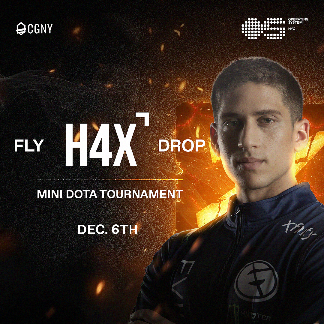 H4X Reveal Drop and Dota 2 Tournament With Tal Fly Aizik — OS NYC