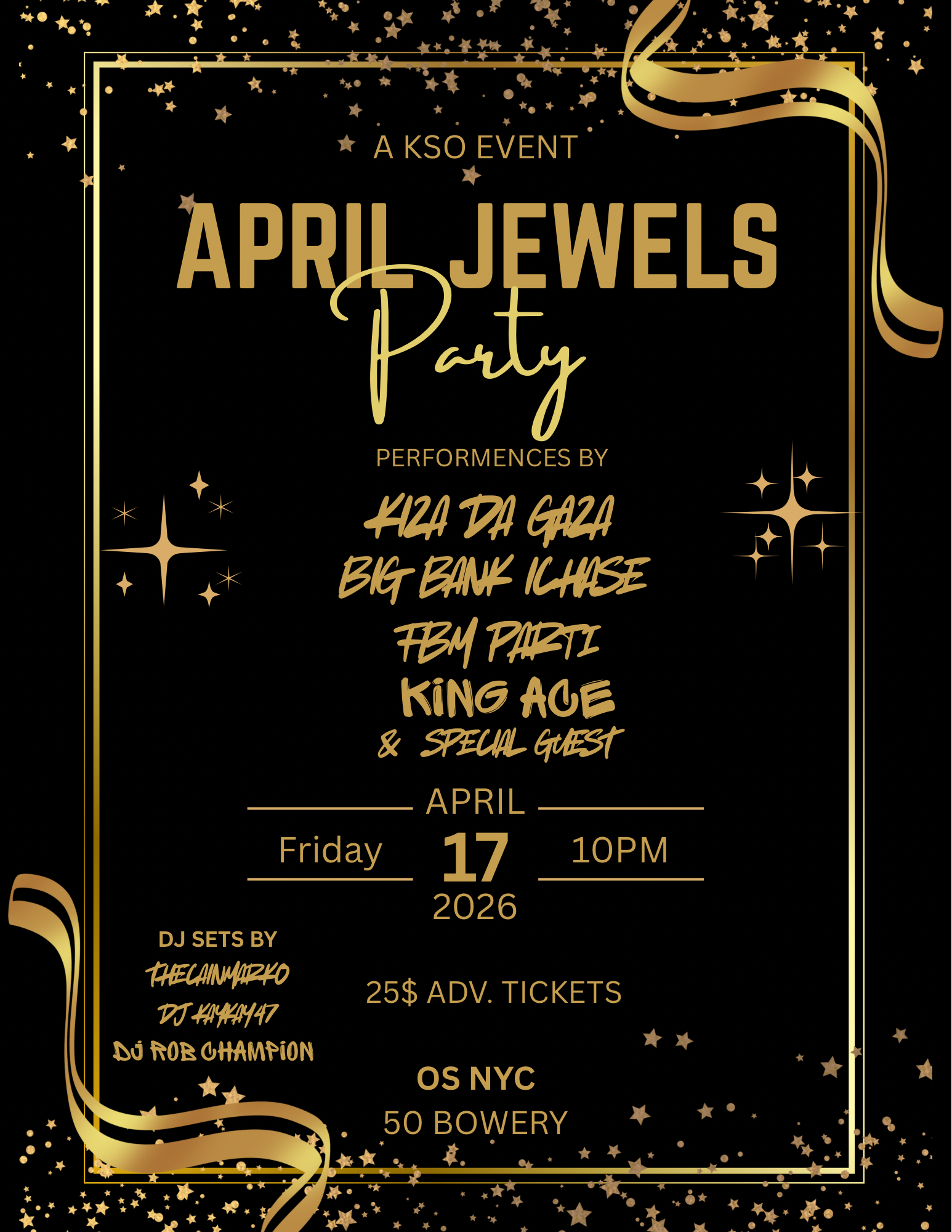 April Jewels Party