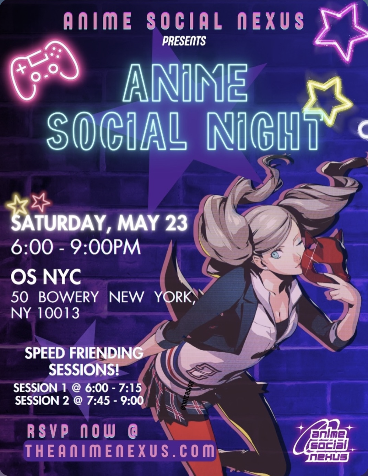 Anime Social Night