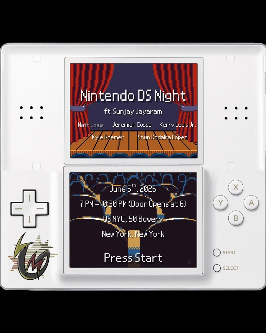 VGM Jam Sessions NYC Presents: Nintendo DS Night ft. Sunjay Jayaram!