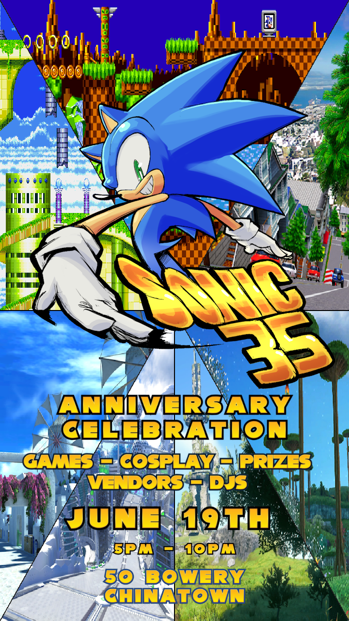 Sonic's 35th Anniversary Celebration hosted by jeminiw/justindiecisive