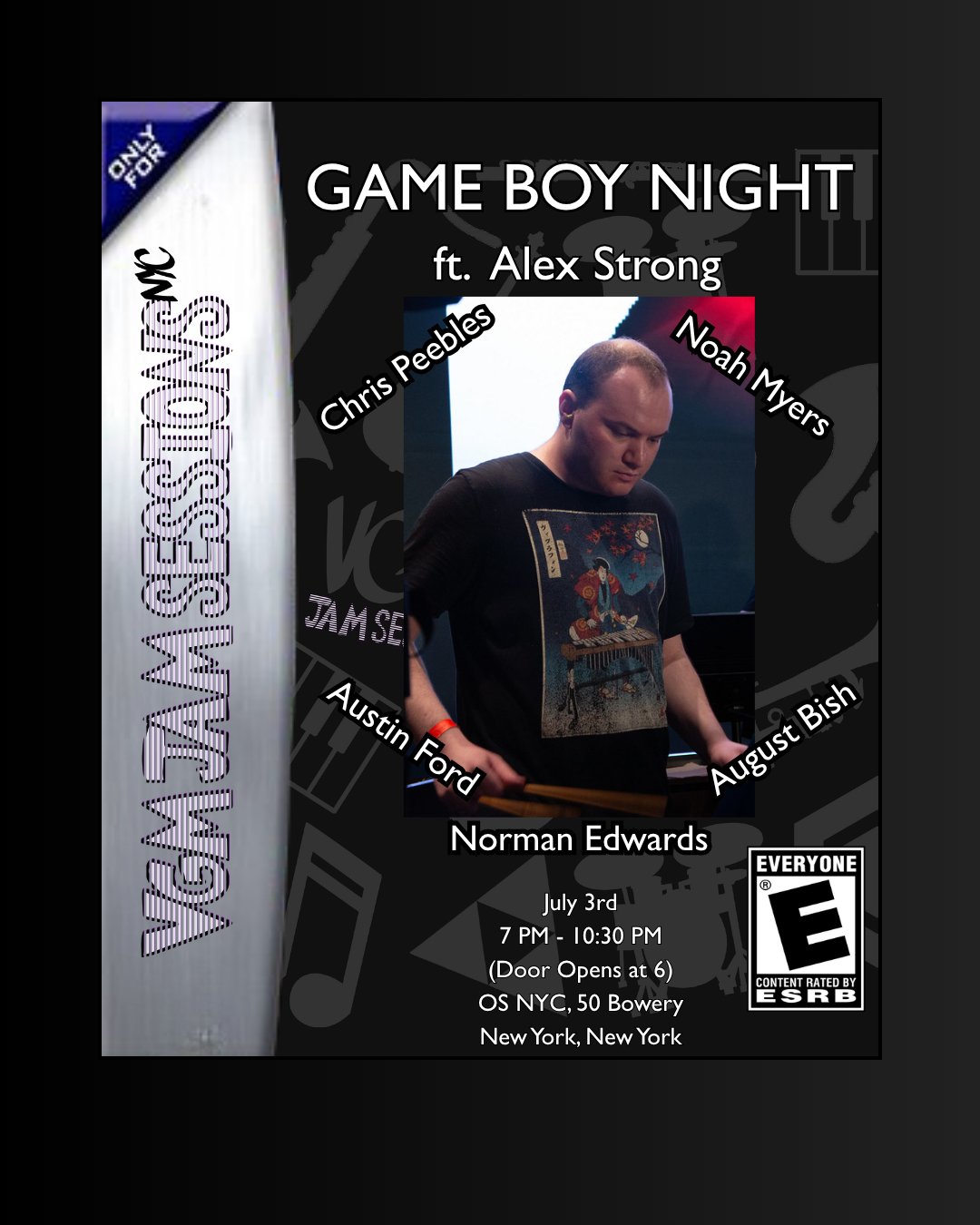VGM Jam Sessions NYC Presents: Nintendo Game Boy Night ft. Alex Strong!