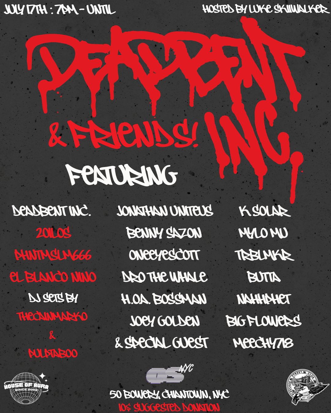 Deadbent and Friends INC!
