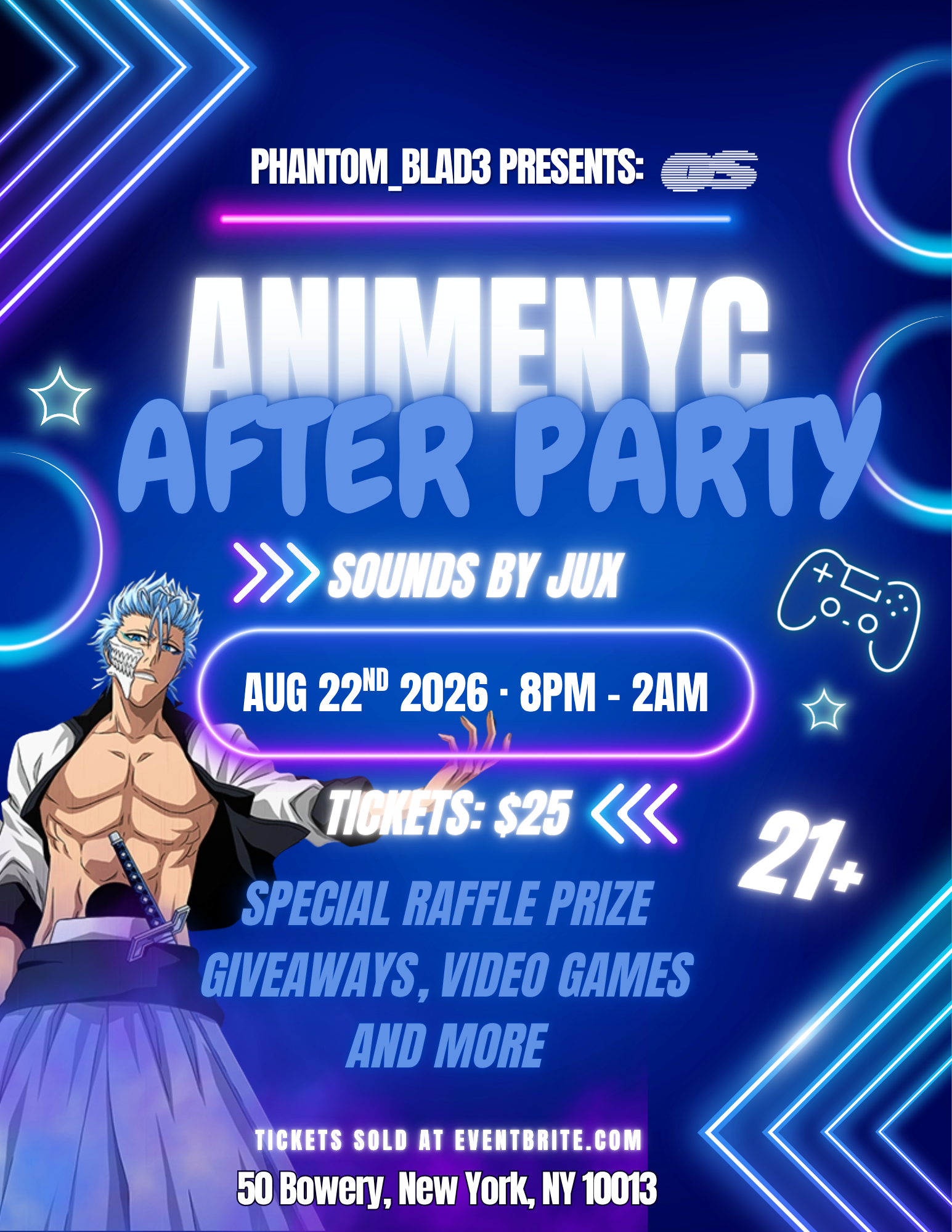 Unofficial Anime NYC After Party | Phantom's After Party